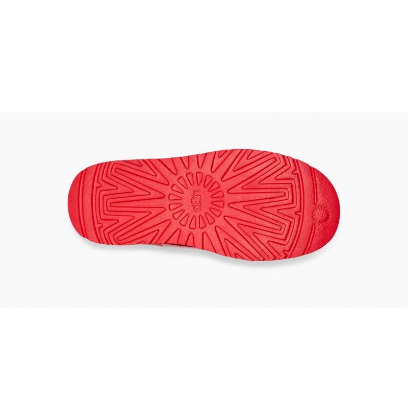 UGG Klasické Clear Mini Nepremokavé Topánky Damske Červené | SK-573URILJC