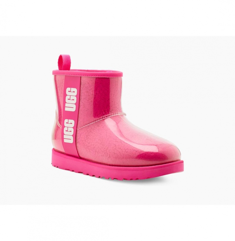 UGG Klasické Clear Mini Nepremokavé Topánky Damske Ruzove | SK-431RTMVEP