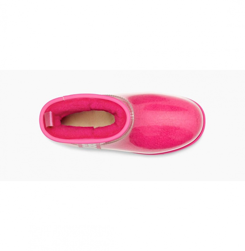 UGG Klasické Clear Mini Nepremokavé Topánky Damske Ruzove | SK-431RTMVEP