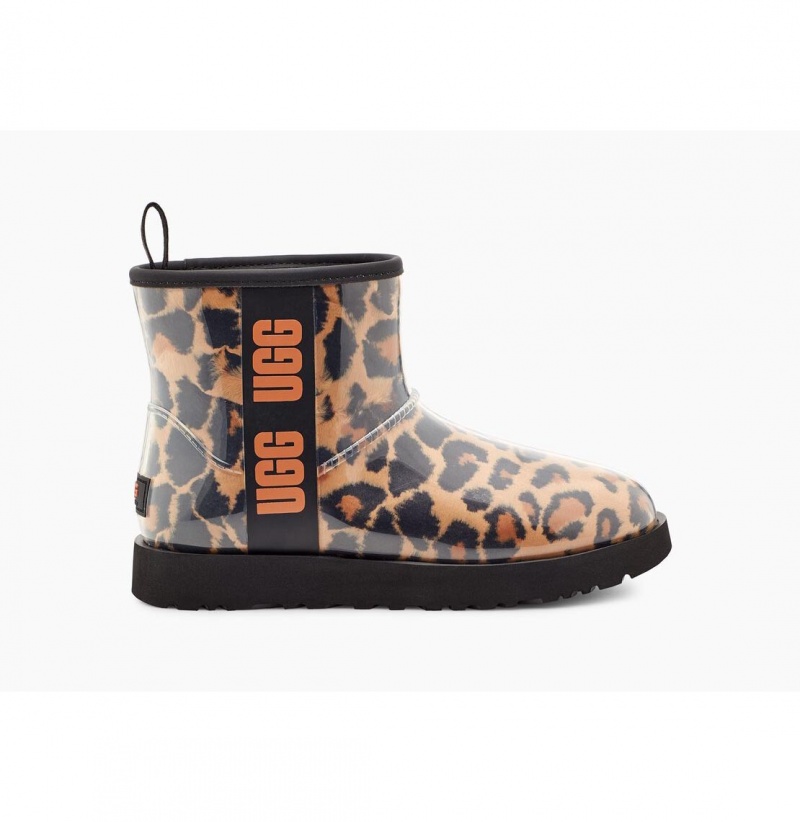 UGG Klasické Clear Mini Panther Nepremokavé Topánky Damske Leopardie | SK-869XHBOVS