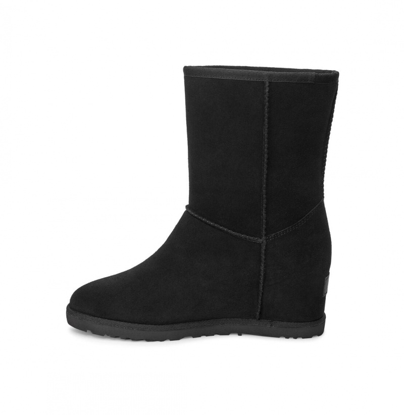 UGG Klasické Femme Kratke Čižmy Na Kline Damske Čierne | SK-053GBDKRF
