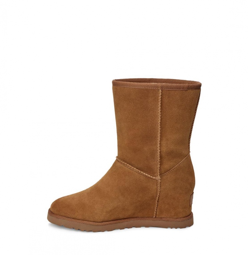 UGG Klasické Femme Kratke Čižmy Na Kline Damske Hnede | SK-653UKVSZT