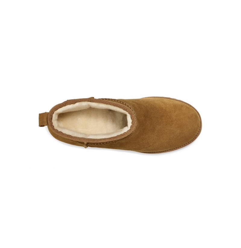 UGG Klasické Femme Mini Čižmy Na Kline Damske Hnede | SK-857BIURQO