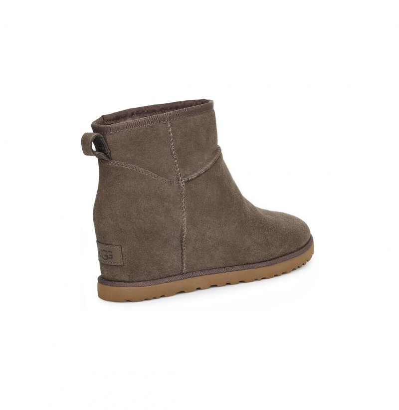 UGG Klasické Femme Mini Čižmy Na Kline Damske Svetlo Hnede | SK-716HTJDBW