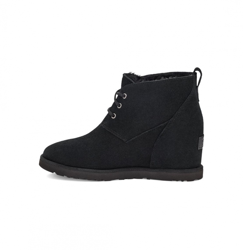 UGG Klasické Femme Snurovacie Topanky Damske Čierne | SK-068ZYXCBS
