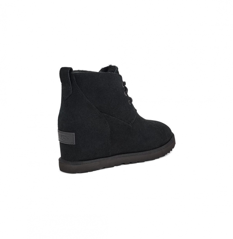 UGG Klasické Femme Snurovacie Topanky Damske Čierne | SK-068ZYXCBS