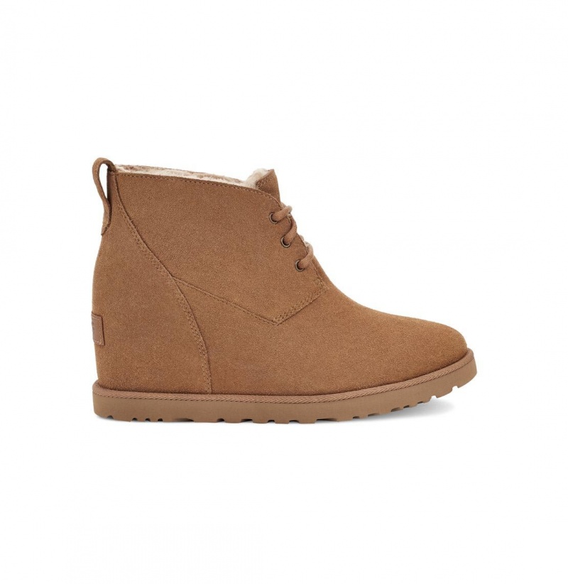 UGG Klasické Femme Snurovacie Topanky Damske Hnede | SK-913UZTBPI