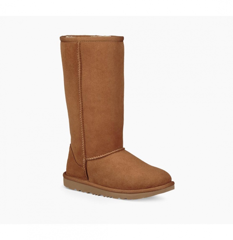 UGG Klasické II Vysoke Cizmy Detske Hnede | SK-365NOZLQJ
