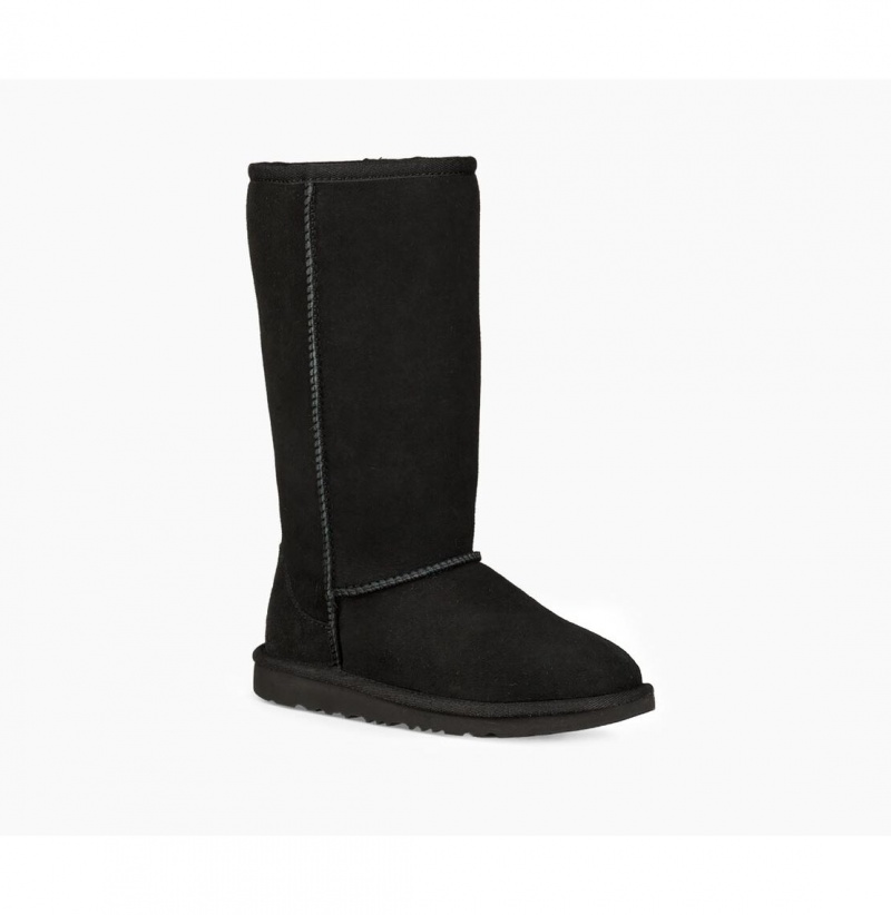 UGG Klasické II Vysoke Cizmy Detske Čierne | SK-861BHPRGE