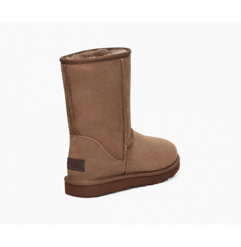 UGG Klasické Kratke II Čižmy Z Ovčej Kože Damske Svetlo Hnede | SK-270UWFBTN
