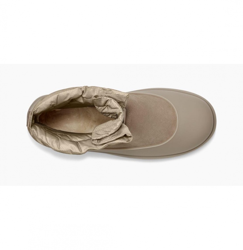UGG Klasické Kratke Pull-On Weather Zimne Topanky Panske Svetlo Siva | SK-271ILXQVJ