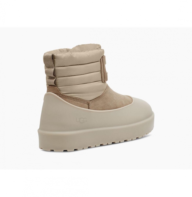 UGG Klasické Mini Cipkovane-Up Weather Zimne Topanky Panske Svetlo Siva | SK-653EDKBPA