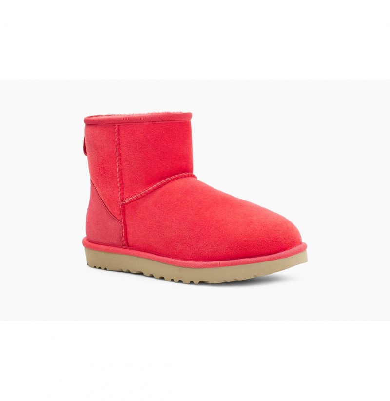 UGG Klasické Mini II Čižmy Z Ovčej Kože Damske Ruzove | SK-587EMGHFJ
