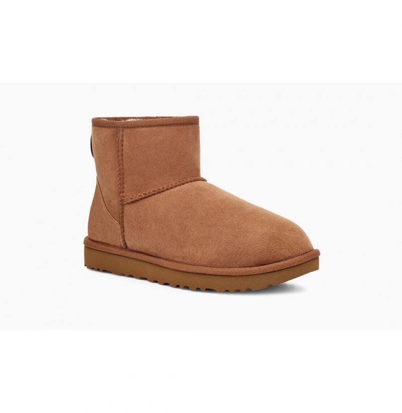 UGG Klasické Mini II Čižmy Z Ovčej Kože Damske Hnede | SK-512XCMIFH