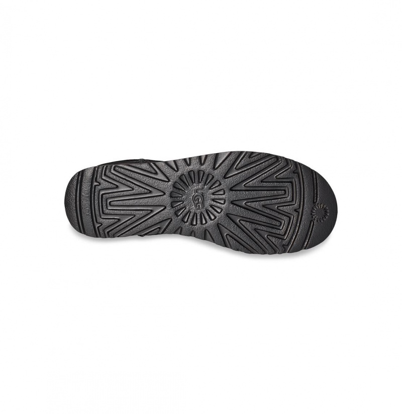UGG Klasické Mini Logo Zip Zimne Topanky Damske Čierne | SK-914MHFRBL