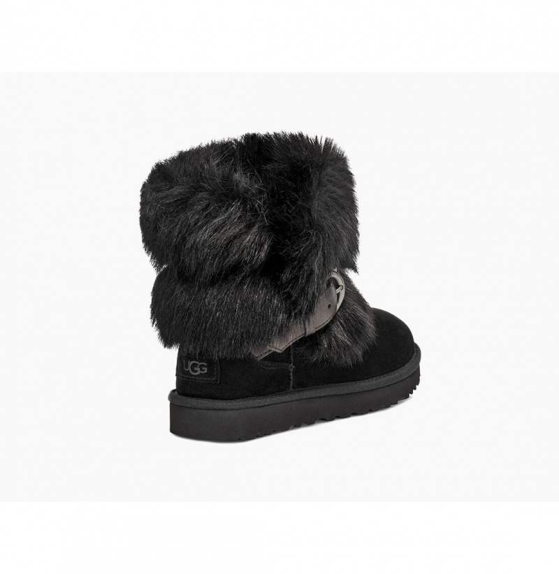 UGG Klasické Prackou Mini Zimne Topanky Damske Čierne | SK-450SRLWKH