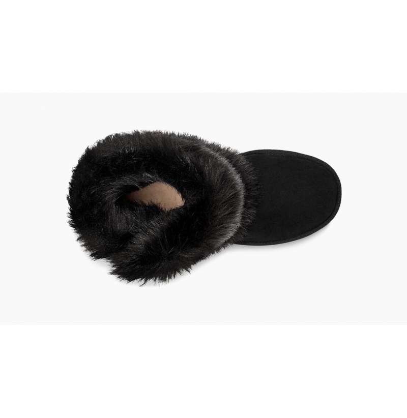 UGG Klasické Prackou Mini Zimne Topanky Damske Čierne | SK-450SRLWKH