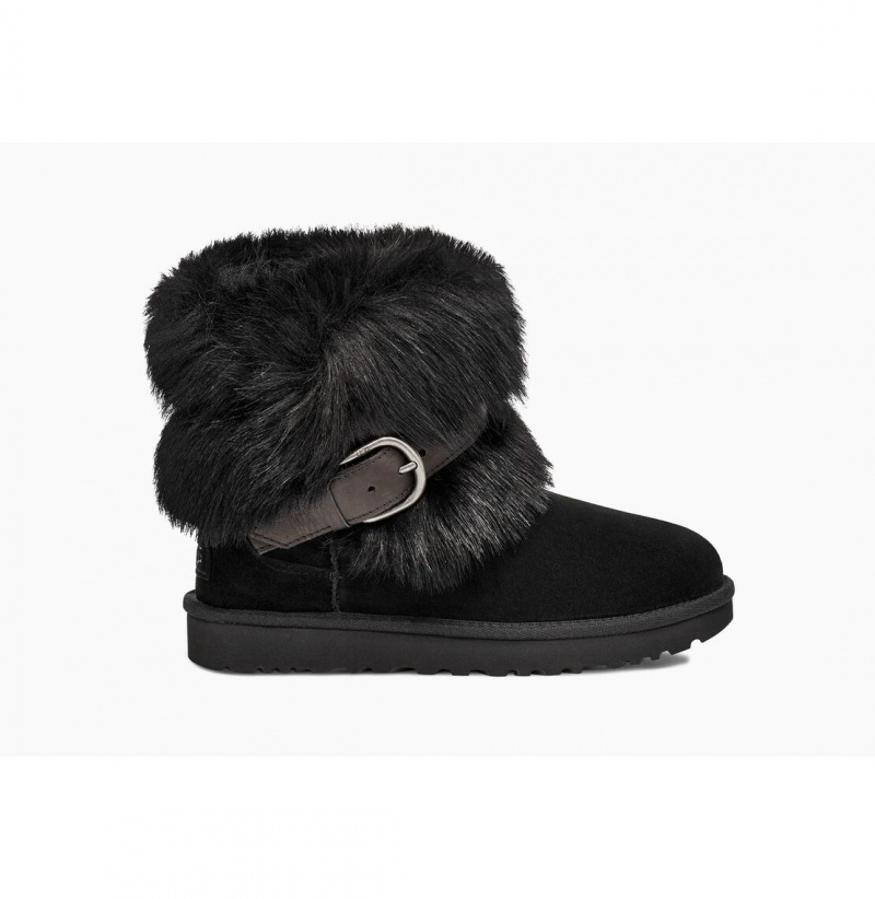 UGG Klasické Prackou Mini Zimne Topanky Damske Čierne | SK-450SRLWKH