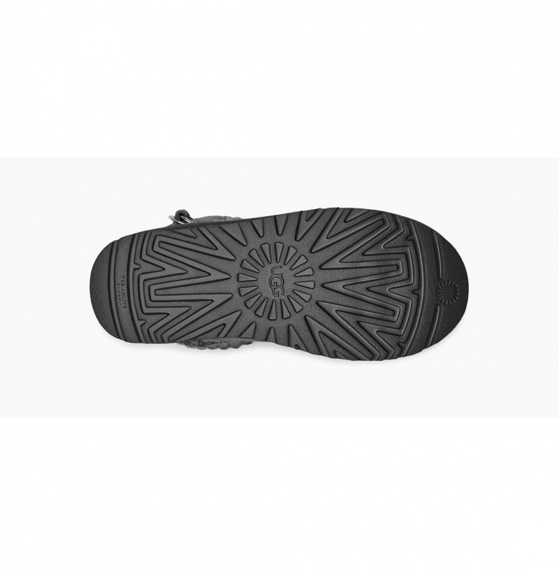 UGG Klasické Solene Mini Clenkove Topanky Damske Tmavo Siva | SK-379PEZOHU