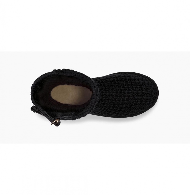 UGG Klasické Solene Vysoke Cizmy Damske Čierne | SK-759MFLQRG