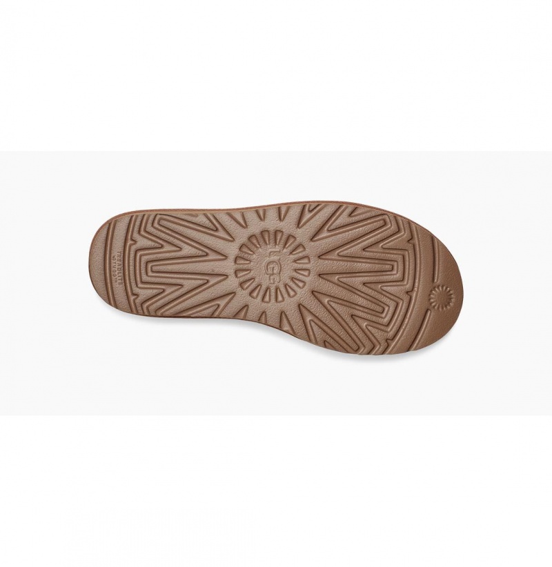 UGG Klasické Ultra Mini Cow Print Clenkove Topanky Damske Hnede | SK-356GSCPRL