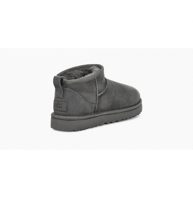 UGG Klasické Ultra Mini Čižmy Z Ovčej Kože Damske Siva | SK-036EWKQUX