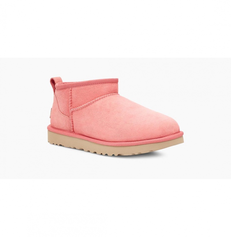 UGG Klasické Ultra Mini Čižmy Z Ovčej Kože Damske Ruzove | SK-195QWHJUZ