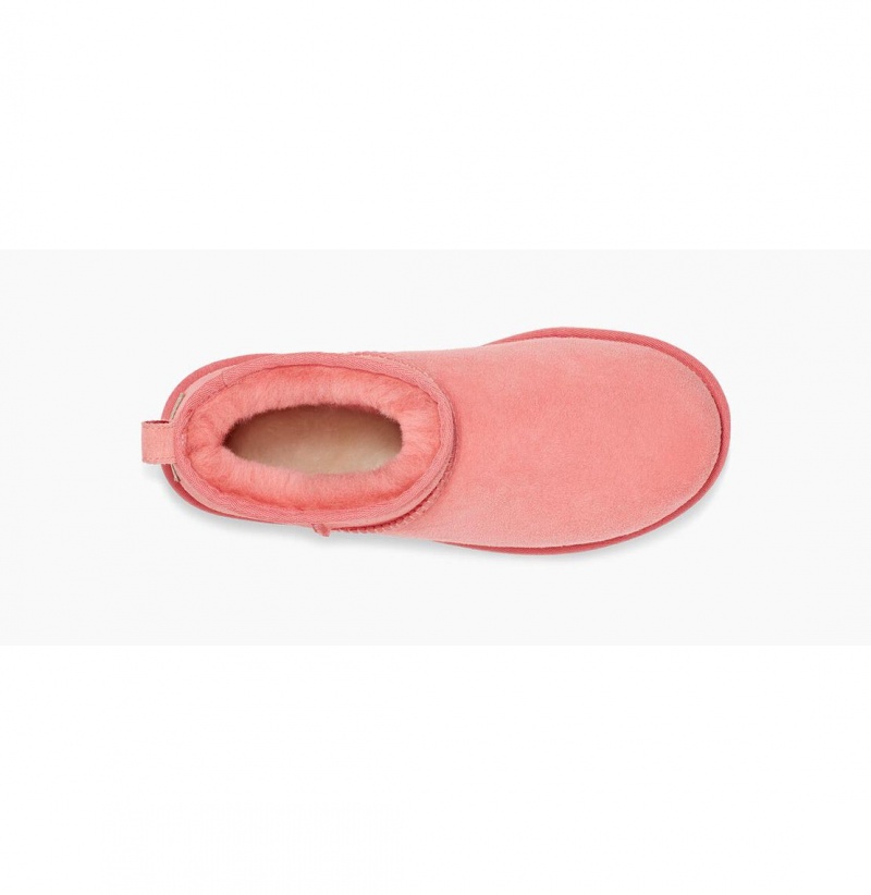 UGG Klasické Ultra Mini Čižmy Z Ovčej Kože Damske Ruzove | SK-195QWHJUZ