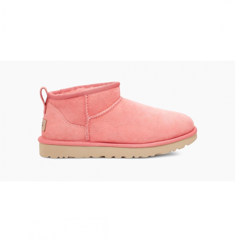UGG Klasické Ultra Mini Čižmy Z Ovčej Kože Damske Ruzove | SK-195QWHJUZ