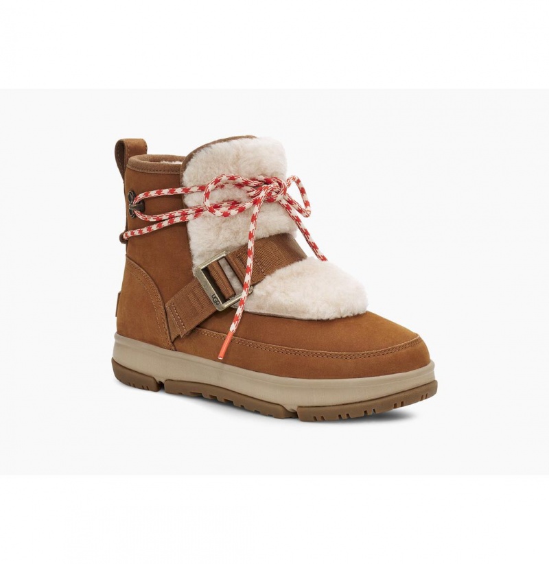 UGG Klasické Weather Hiker Zimne Topanky Damske Hnede | SK-198VXMFOU