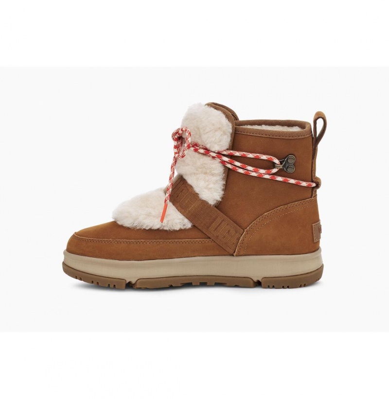 UGG Klasické Weather Hiker Zimne Topanky Damske Hnede | SK-198VXMFOU