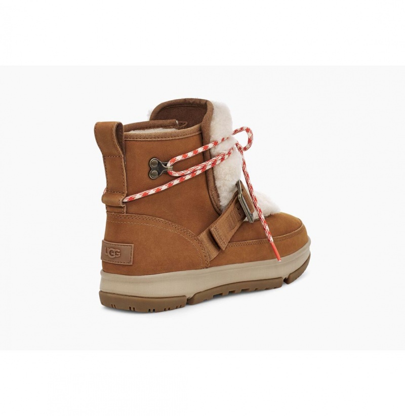 UGG Klasické Weather Hiker Zimne Topanky Damske Hnede | SK-198VXMFOU