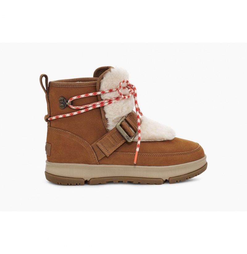 UGG Klasické Weather Hiker Zimne Topanky Damske Hnede | SK-198VXMFOU