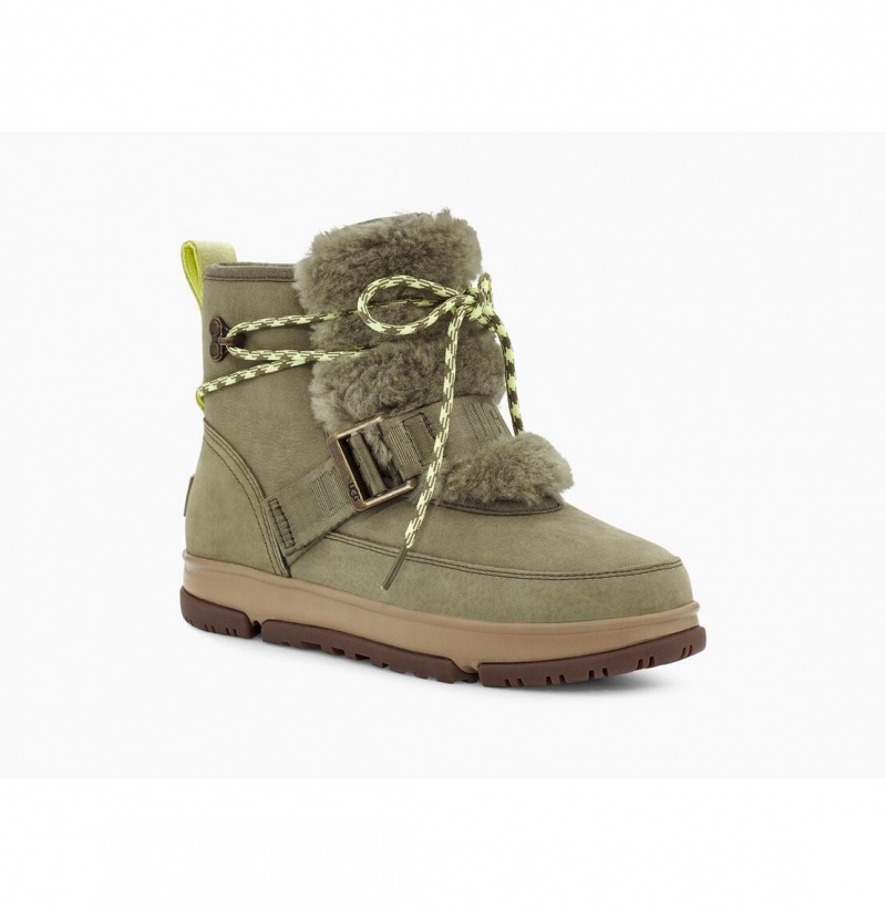 UGG Klasické Weather Hiker Zimne Topanky Damske Olivovo Zelená | SK-498UMXWDG