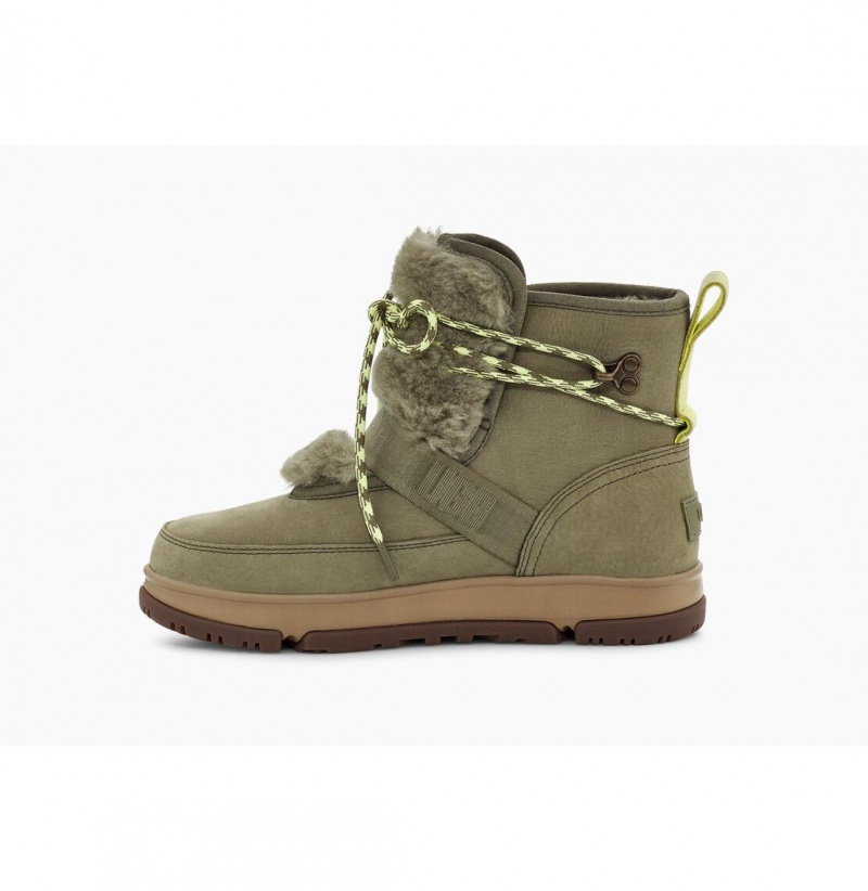 UGG Klasické Weather Hiker Zimne Topanky Damske Olivovo Zelená | SK-498UMXWDG