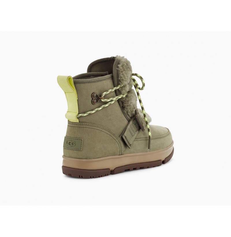 UGG Klasické Weather Hiker Zimne Topanky Damske Olivovo Zelená | SK-498UMXWDG