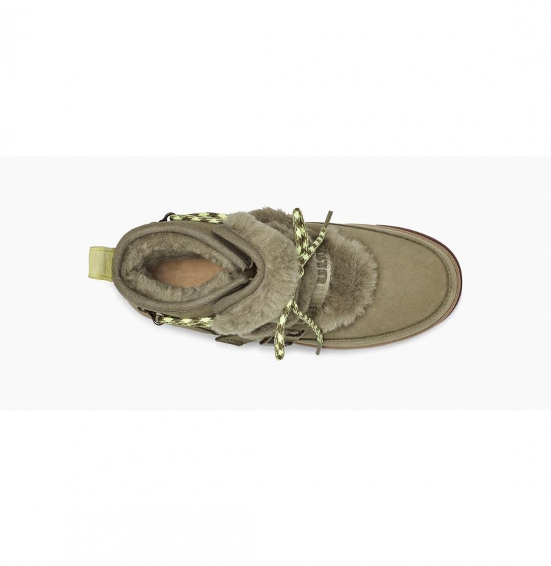 UGG Klasické Weather Hiker Zimne Topanky Damske Olivovo Zelená | SK-498UMXWDG