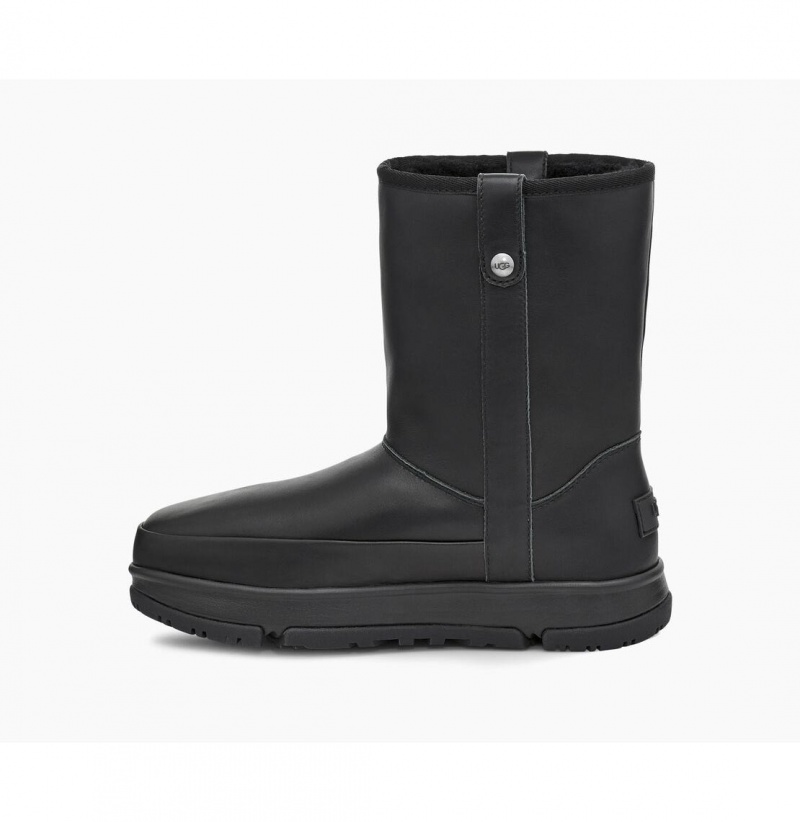 UGG Klasické Weather Kratke Nepremokavé Topánky Damske Čierne | SK-236ZQUJKT