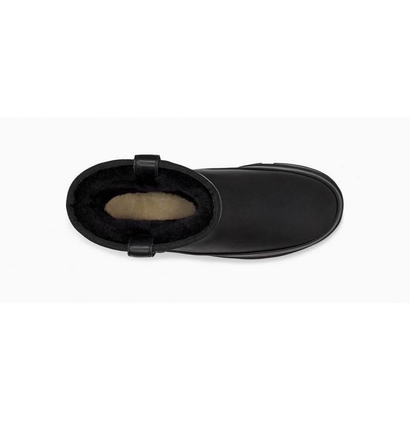 UGG Klasické Weather Kratke Nepremokavé Topánky Damske Čierne | SK-236ZQUJKT