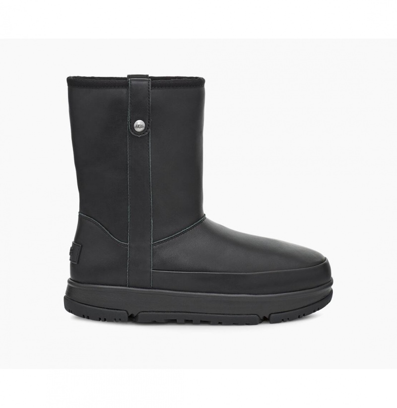 UGG Klasické Weather Kratke Nepremokavé Topánky Damske Čierne | SK-236ZQUJKT