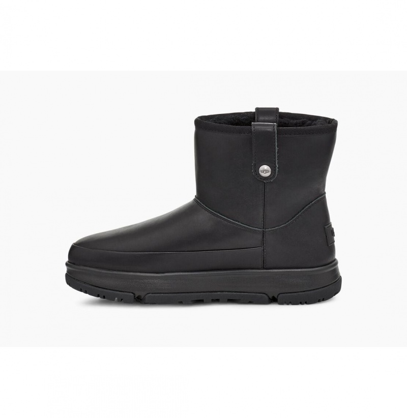 UGG Klasické Weather Mini Snehule Damske Čierne | SK-609VFBTQE