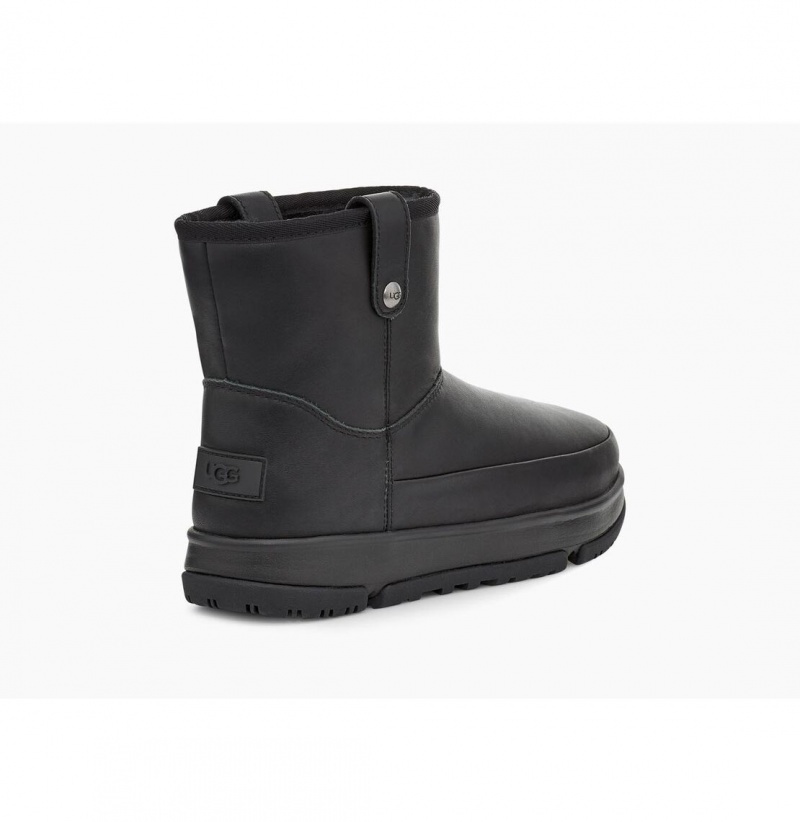 UGG Klasické Weather Mini Snehule Damske Čierne | SK-609VFBTQE