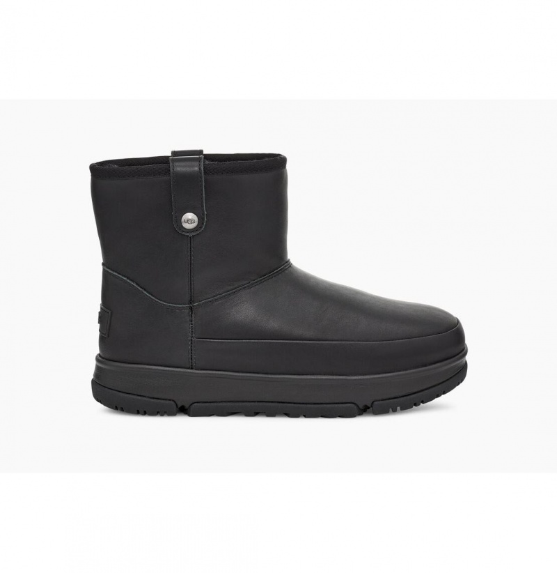 UGG Klasické Weather Mini Snehule Damske Čierne | SK-609VFBTQE
