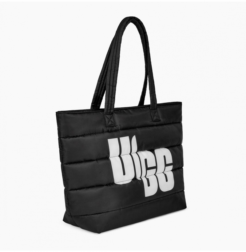 UGG Krystal Puffer Tote Chopd Kabelka Damske Čierne | SK-507JMKNXO