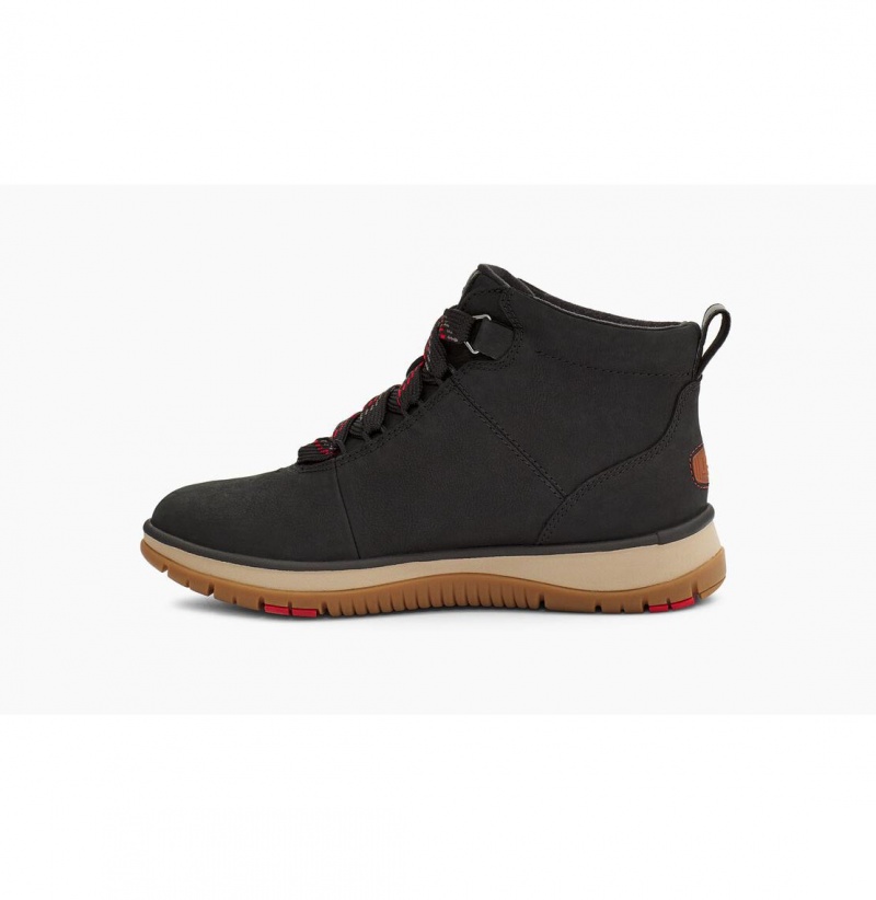 UGG Lakesider Clenkove Topanky Damske Čierne Červené | SK-047XRDMQC