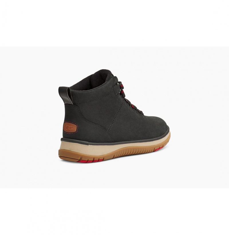 UGG Lakesider Clenkove Topanky Damske Čierne Červené | SK-047XRDMQC