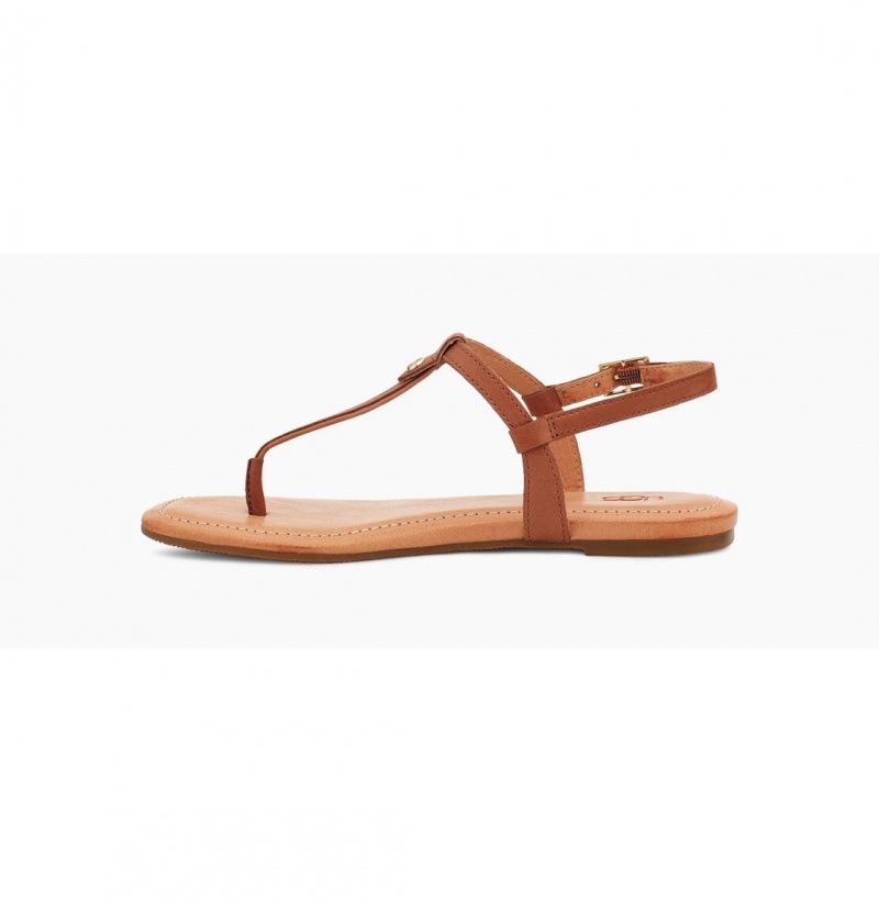 UGG Madeena Sandale Damske Hnede | SK-718DMZFQJ
