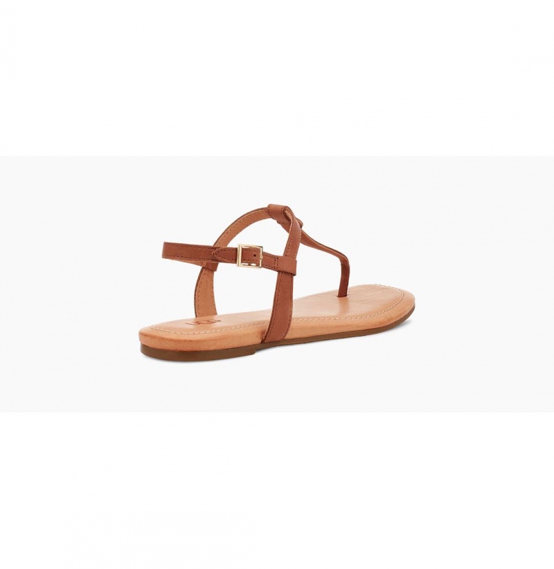 UGG Madeena Sandale Damske Hnede | SK-718DMZFQJ