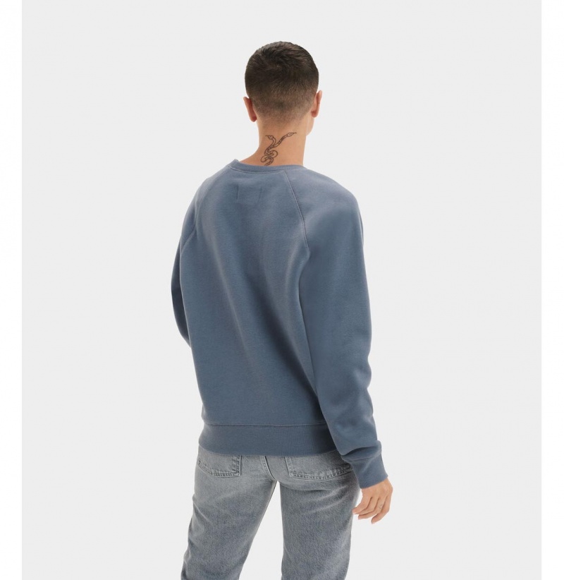 UGG Madeline Fuzzy Logo Crewneck Mikina Damske Ruzove | SK-982ILXPUV