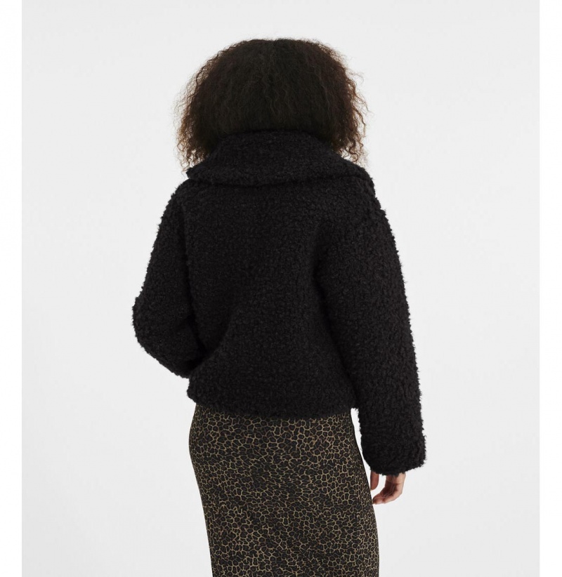 UGG Maeve Sherpa Bundy Damske Čierne | SK-059DXGYPS